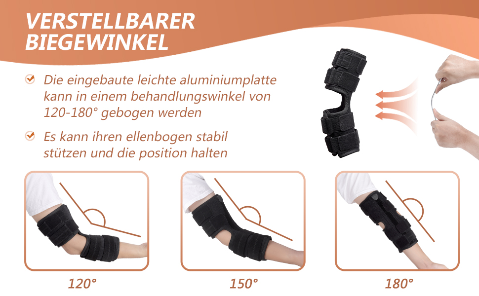 EINSTELLBARER BIEGEWINKEL