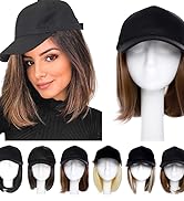 short bob hat wig