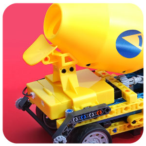 clementoni, betoniera, camion da costruire, scienza e gioco, giochi di meccanica