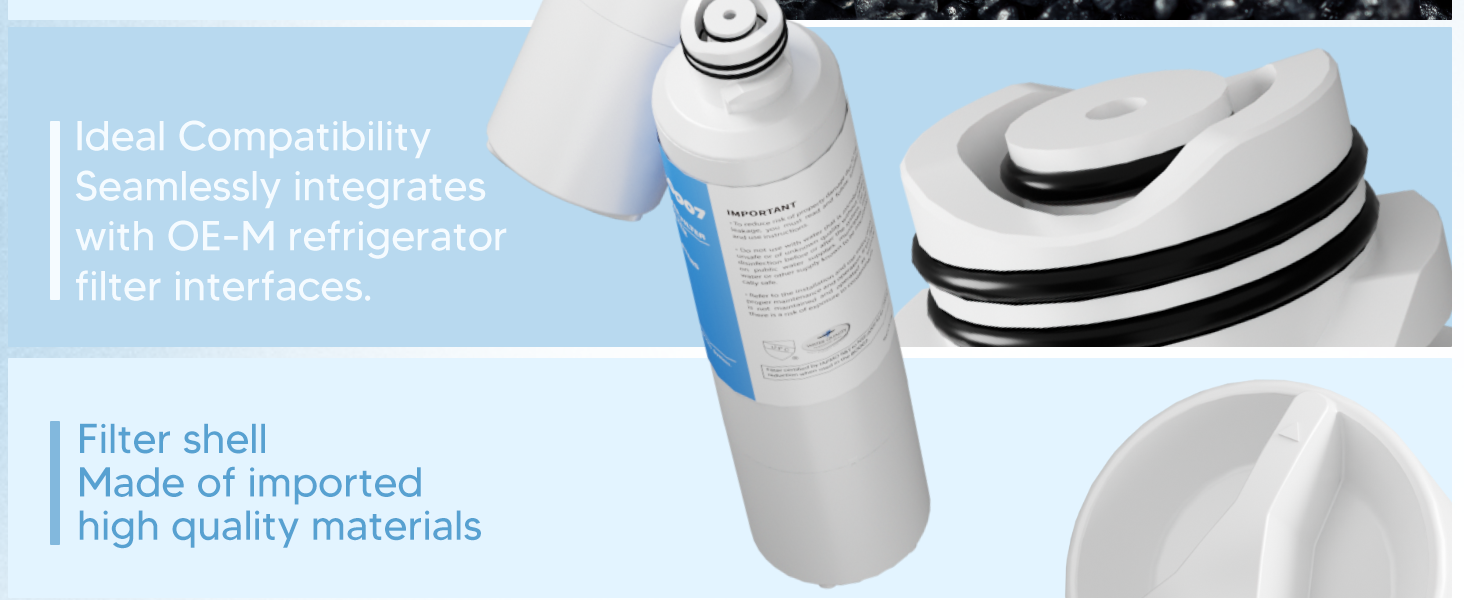 BOGDA Fit for SamSung Water Filter DA2900020B Replacement