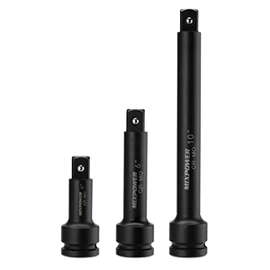 MIXPOWER 3/4" Drive Impact Extension Bar, Chrome Molybdenum Steel,3-Pieces Set, 4", 6", 10" ext. bar. 12 MT056