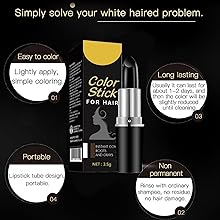 white hair coverage