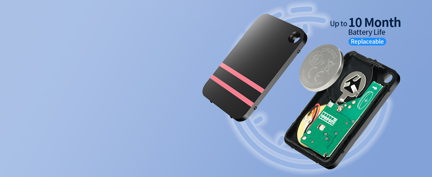 Esky Key Finder, TV Remote Finders Locator with 80dB Sound 6 Receivers Wallet Trackers