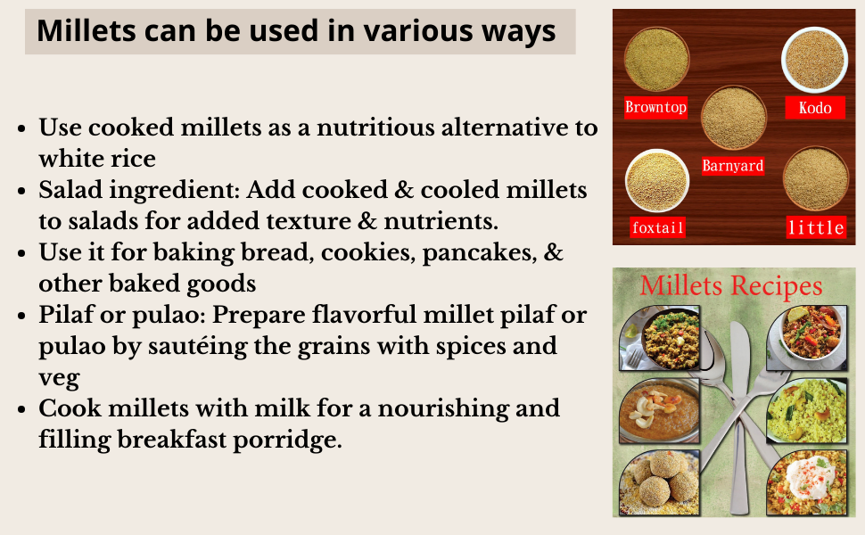 Siridhanya Unpolished & Organic Millet Flour SPN-UOA6AC