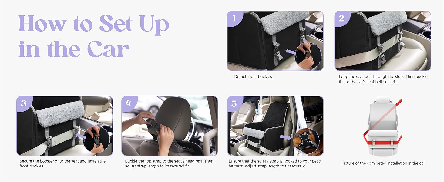 框架车载窝-车上安装