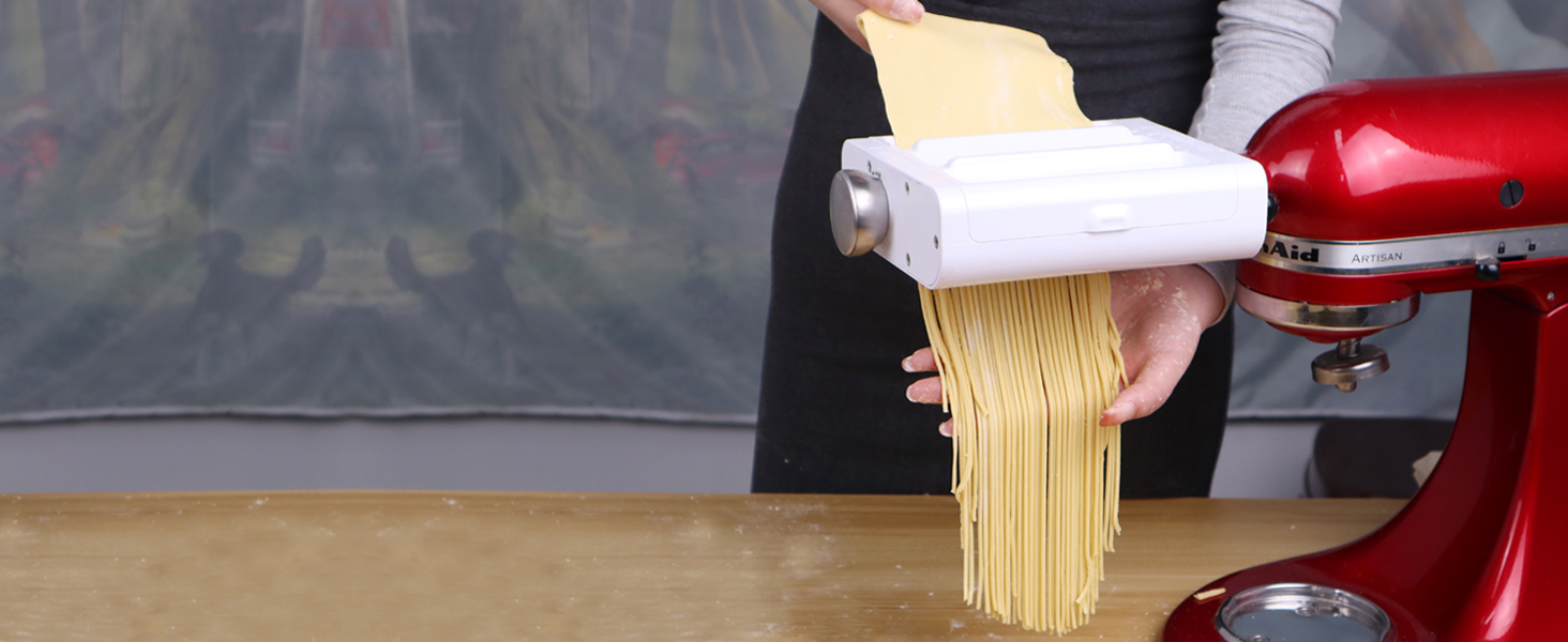 Electric Pasta Maker Attachment for KitchenAid Stand Mixers kitchenaid pasta attachment kitchen aid