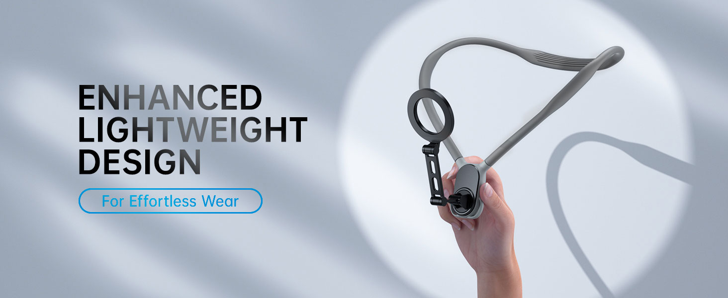 The extended metal pole is 20% longer for a comfortable viewing distance, enabling real-time observation of your phone footage while shooting.