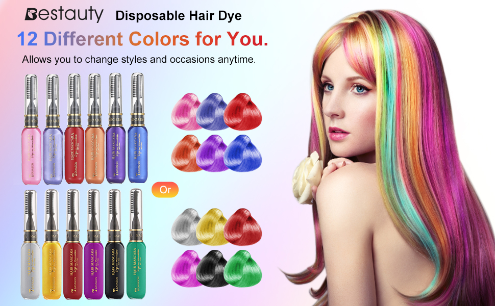 Disposable Hair Dye Spray