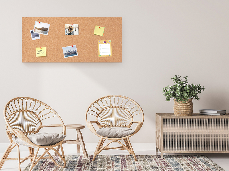 BlueGift Cork Board Roll 3mm Thick 100"x18" Cork Board