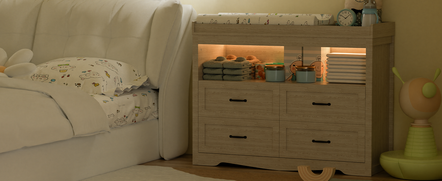 Baby Changing Table Dresser