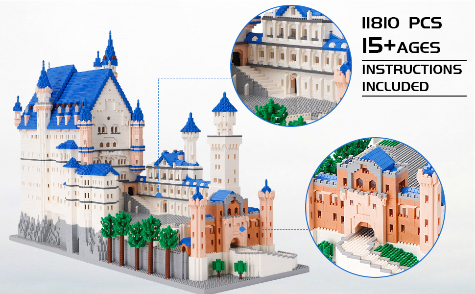 ミニブロック お城