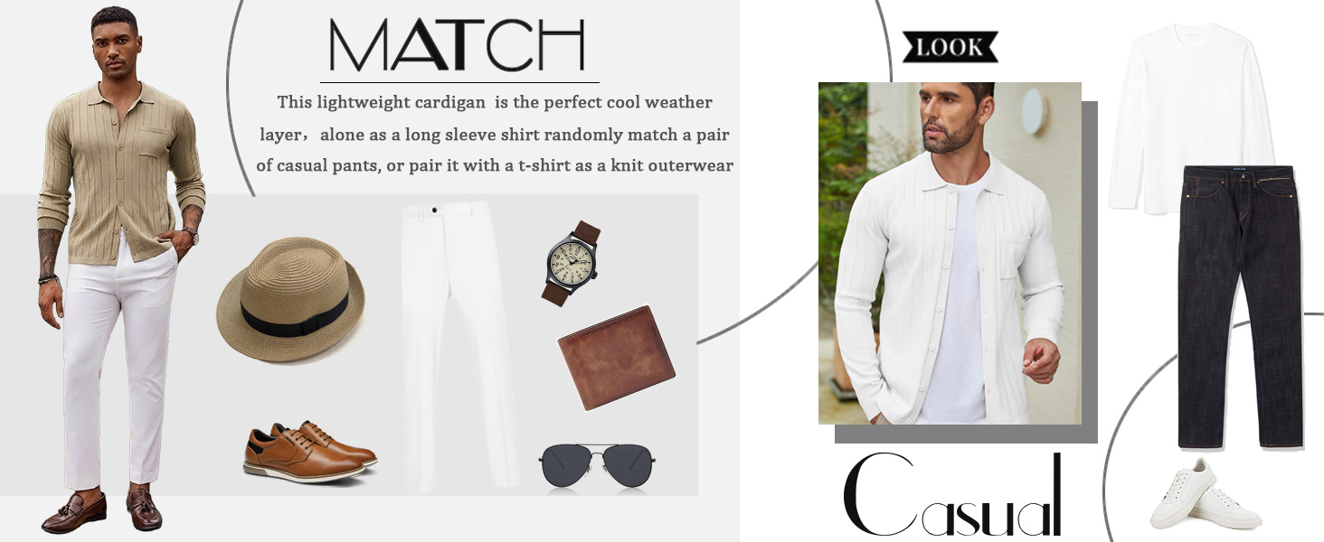 mens fashion knit polo shirt