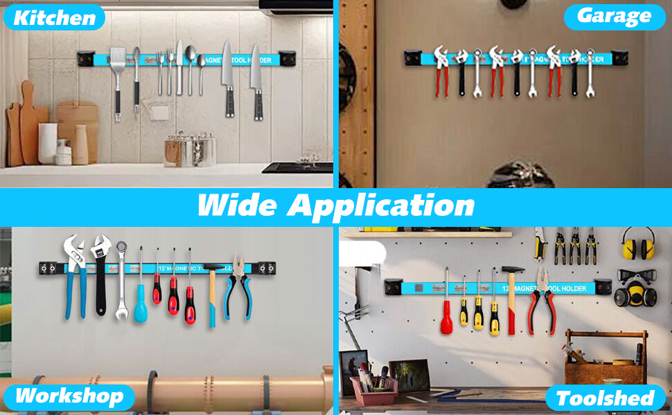 Magnetic Tool Holder Strip