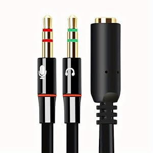 microphone splitter for 2 mics