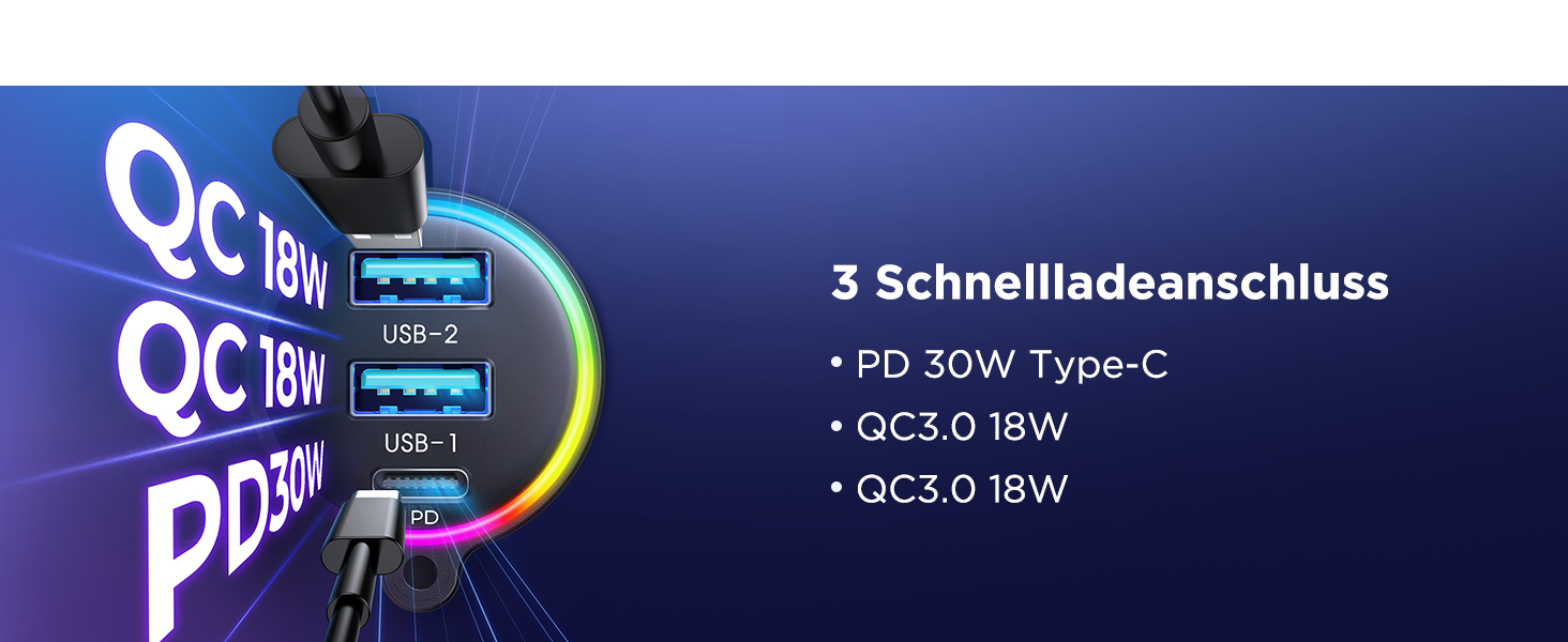 JOYROOM Bluetooth 5.3 Adapter Auto,【Bass Boosted & HiFi Stereo】Musik