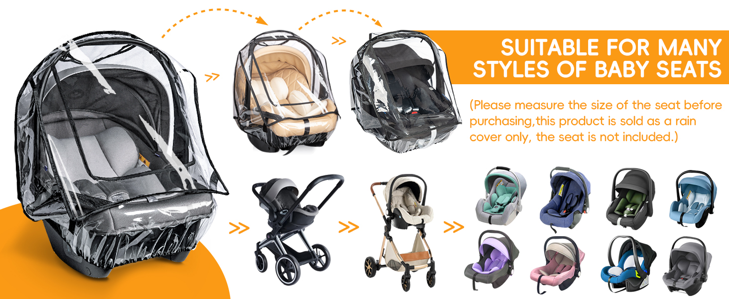 Suitable for Many Styles of Baby Seats