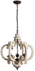 Wooden Chandelier