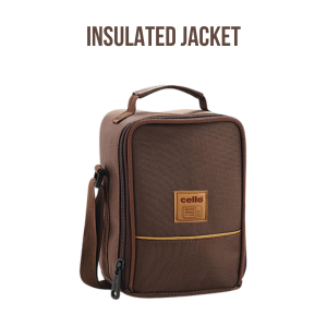 Insulated Jacket, Thermal Jacket, Glass Lunch Box