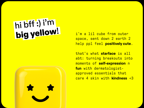 hi bff :) i’m big yellow!