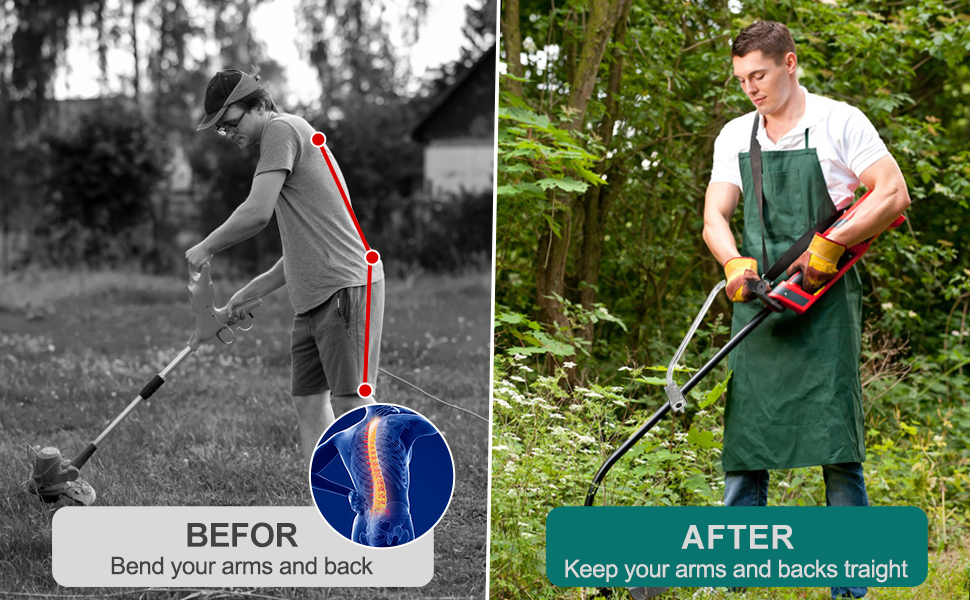 CONSMY String Trimmers Handle,Ergonomic Trimmer Grip