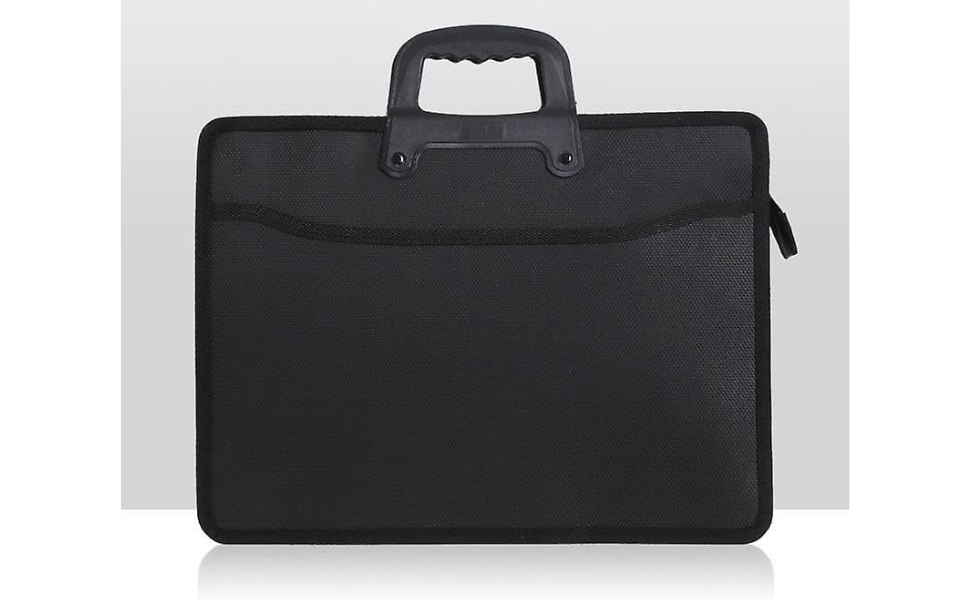 Sevia A4 Portfolio Documents File Storage Bag with Zipper Artist