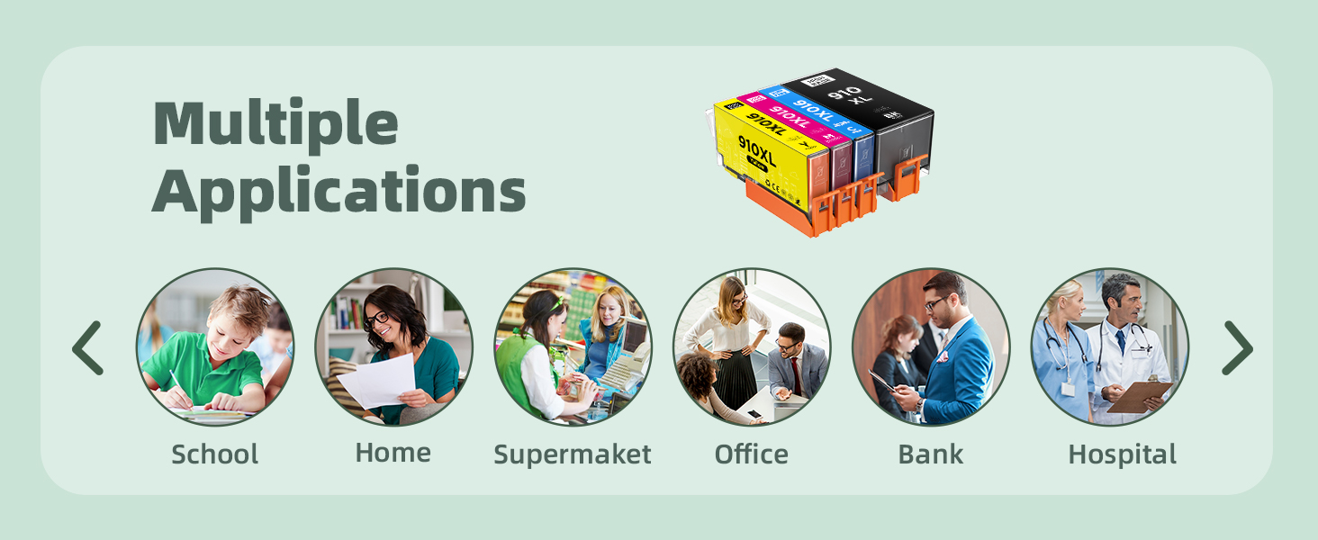 hp printer ink 910xl combo pack