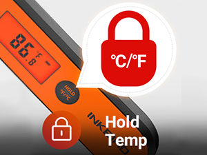 Temperature Hold Button