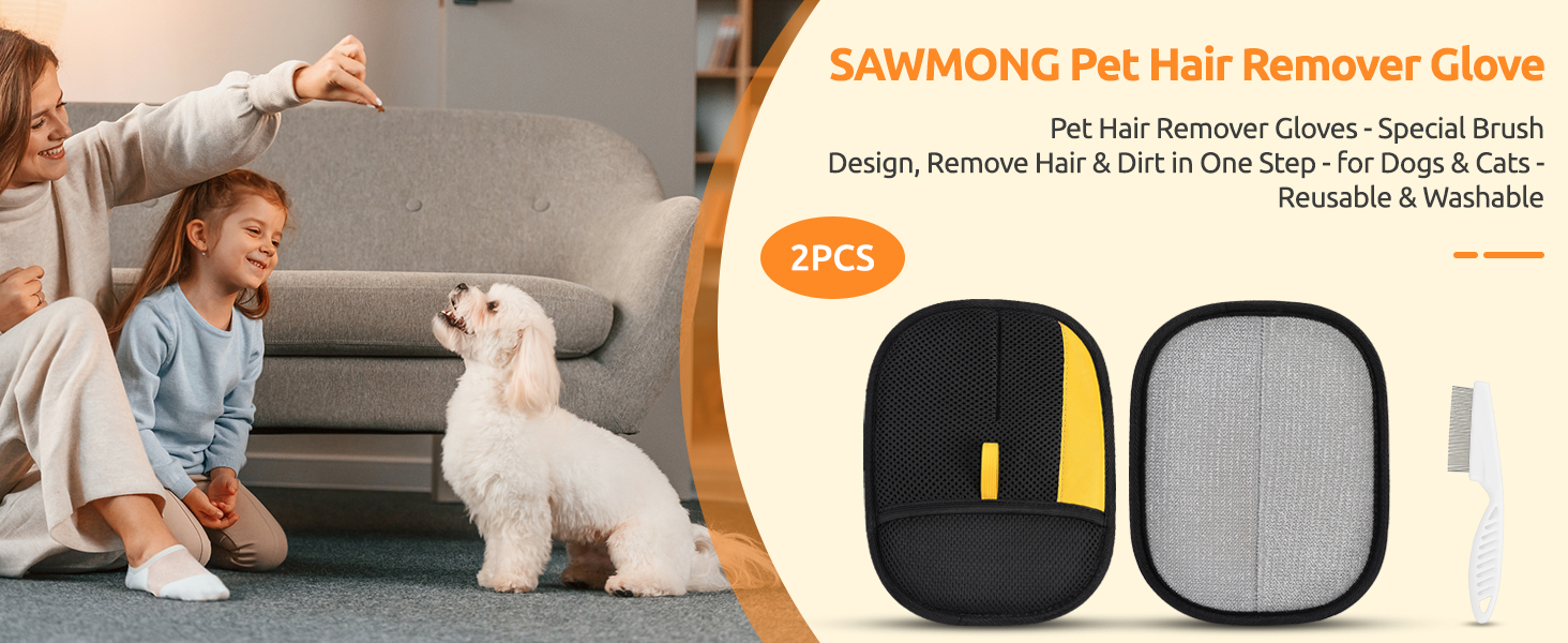 Electrostatic Gloves Pet Hair