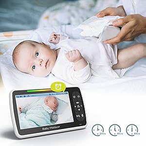 monitor de video para bebés