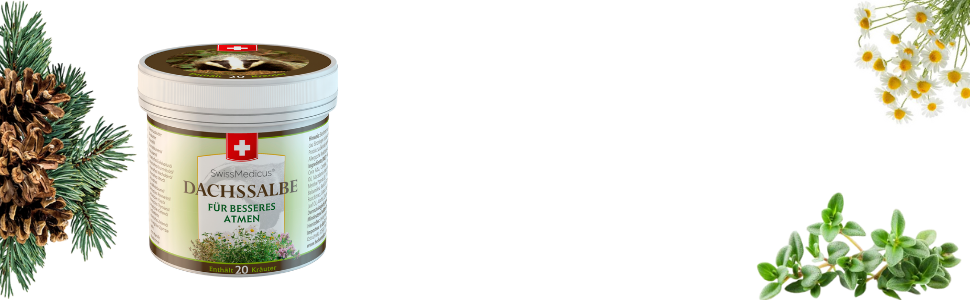 Badger ointment, balm, for better breathing