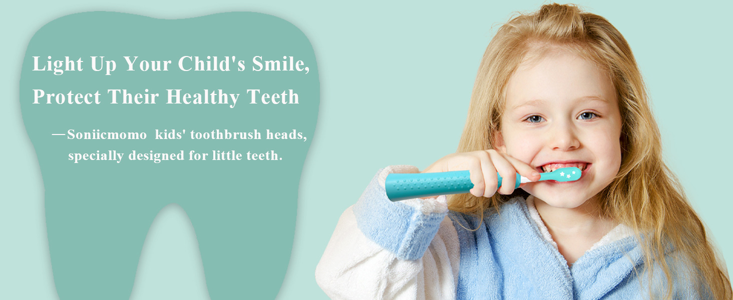 Kids toothbrush replacement heads