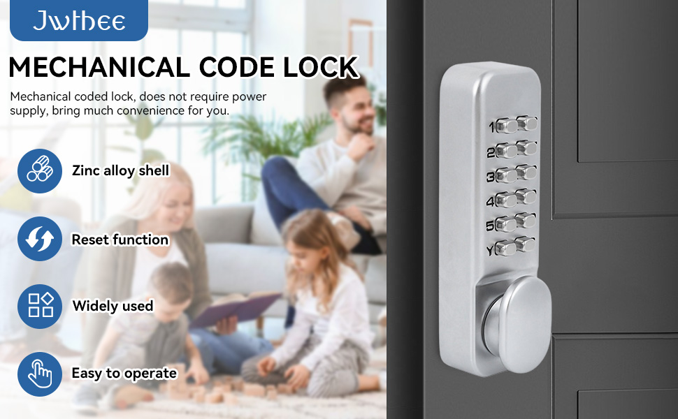 Mechanical Combination Door Lock