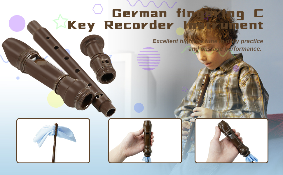 Soulmate Recorder Instrument for Beginners Kids Students