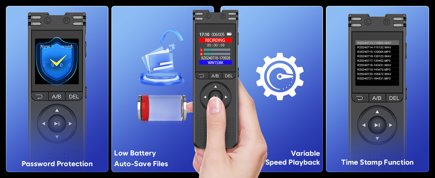 Voice Recorder with Playback