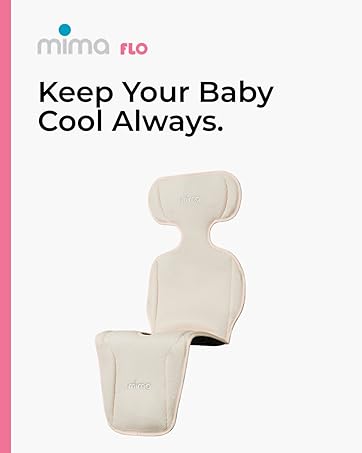 mima flo - Breathable comfort to keep your baby cool and dry during every stroll.