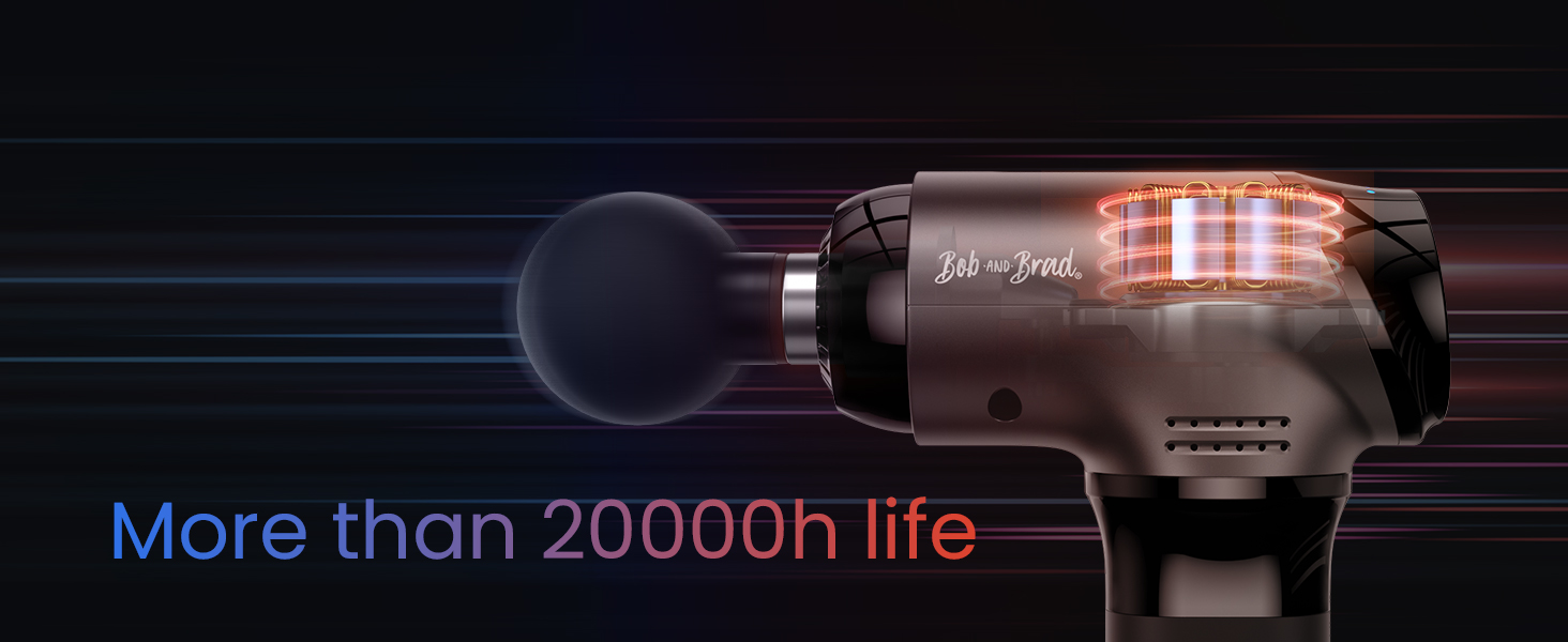 BOB AND BRAD T2 Pro Massage Gun with Heat and Cold, Deep