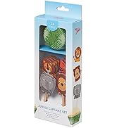 Tala Jungle Cupcake Topper Set, Includes 24 Cases and Toppers, Jungle Designs