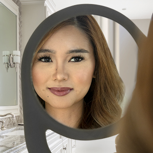 Zadro Round Handheld Mirror