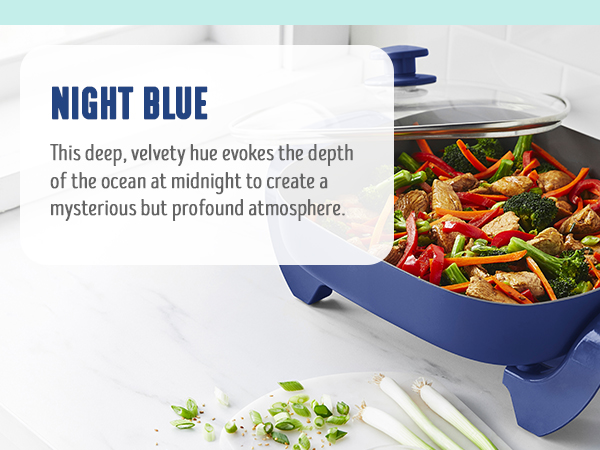 GreenLife, Ceramic Nonstick, PFAS-Free, Non-Toxic, Electric Skillet, Electrics