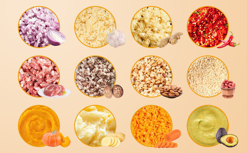 Electric Mini Garlic Chopper, LEPO Wireless Mini Food Chopper Mincer