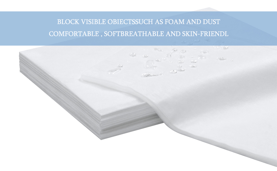 Disposable Bed Sheets for Massage Table 100 Pcs 31" x 71