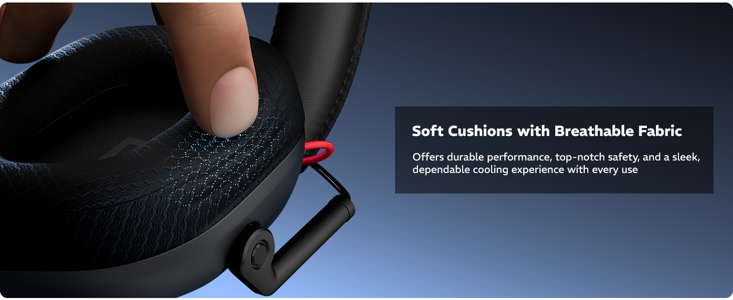 Soft Cushion with breathable fabric
