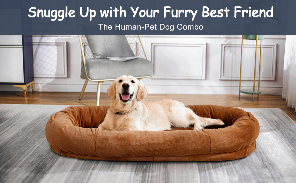human dog bed