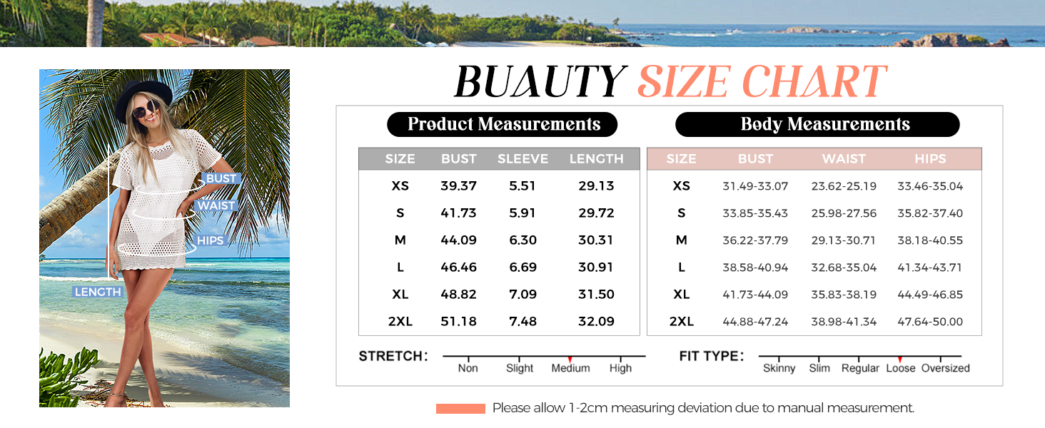 Swimsuit Coverup for Women Crochet 