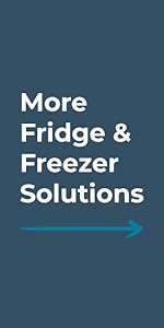idesign kitchen solutions home organization storage fridge freezer