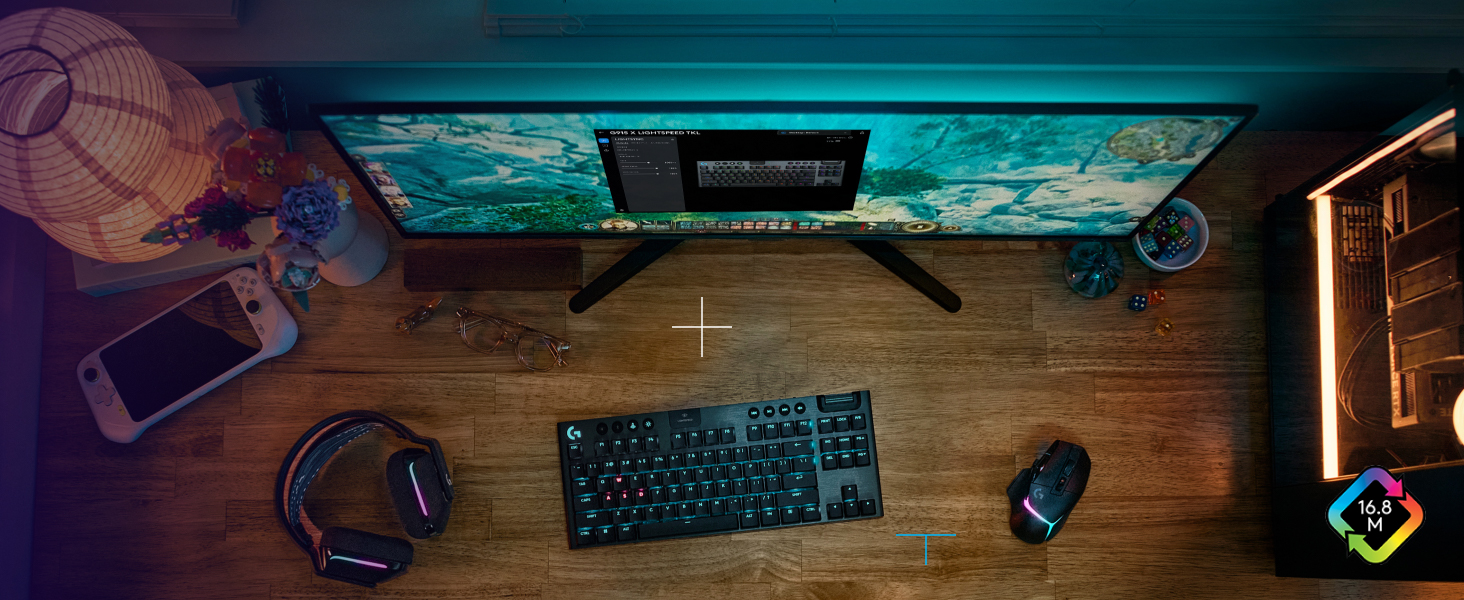 Logitech G G915 X LIGHTSPEED TKL Clavier gaming sans fil promo