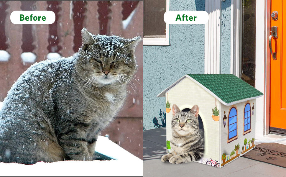 heat cat house