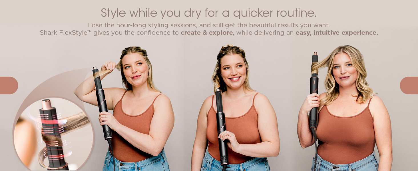 Shark HD440BK FlexStyle Air Drying & Styling System with