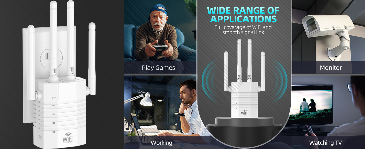 WiFi Extenders Signal Booster for Home