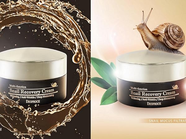 チュルミ　SkinVenus Premium repair Cream Amazon.com: Snail Repair Cream, Snail Moisturizer with Snail